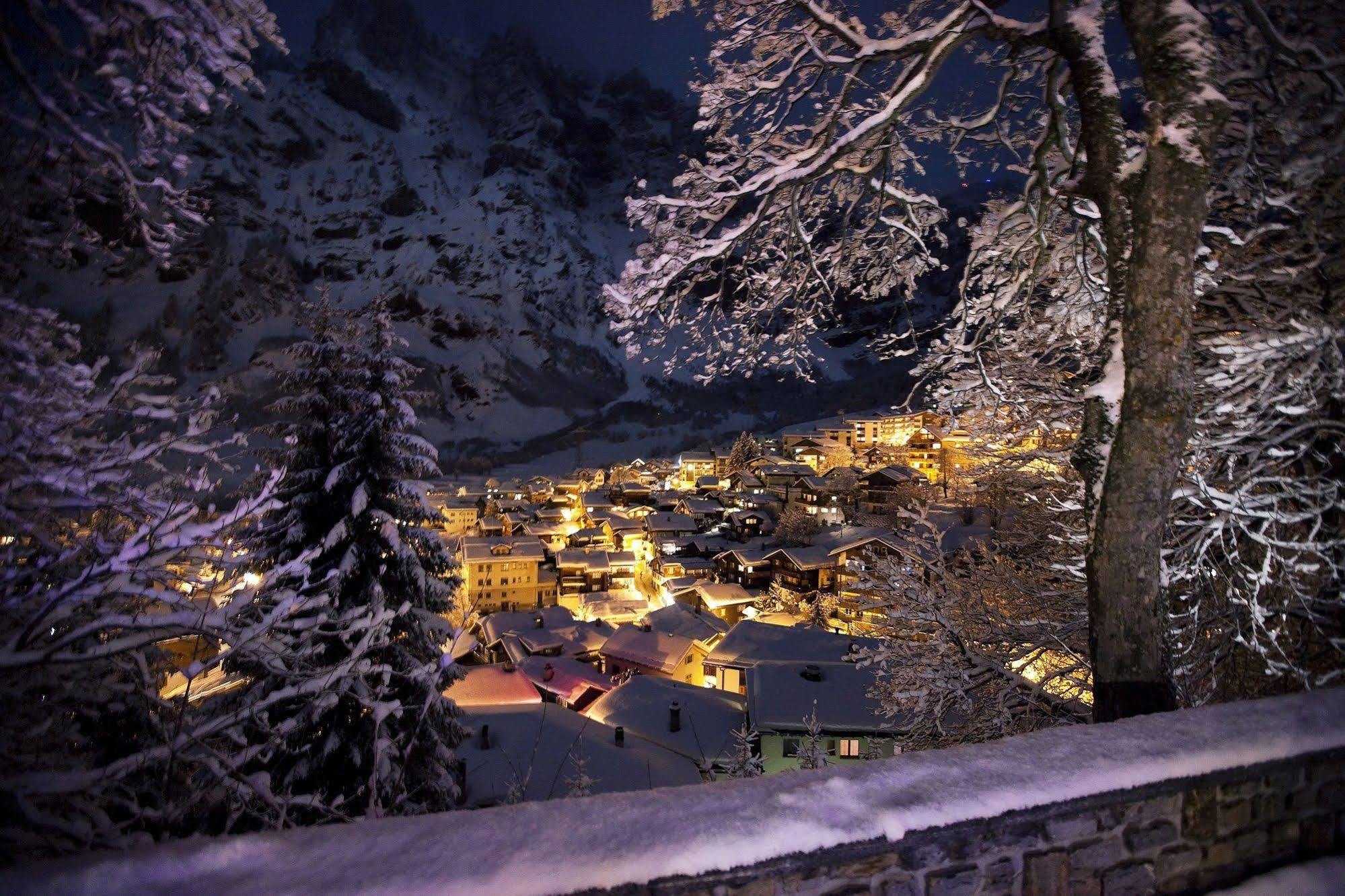 Residence Les Sources Des Alpes Leukerbad Exterior foto
