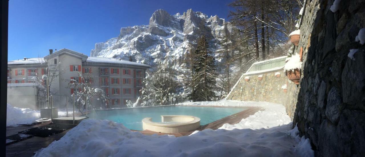 Residence Les Sources Des Alpes Leukerbad Exterior foto